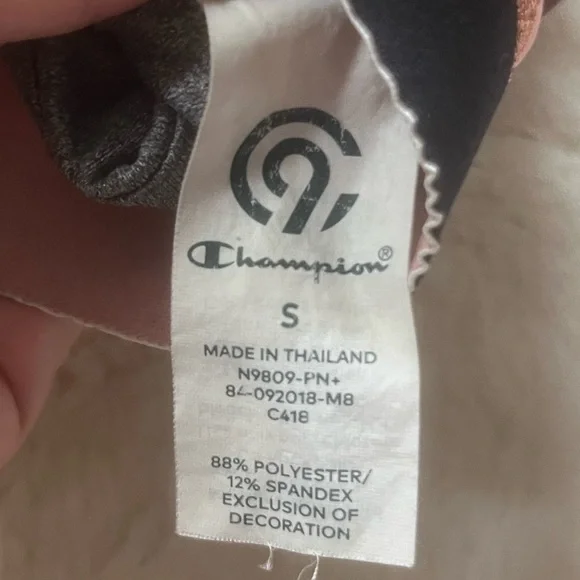 C9 Champion Rose Gold Splatter Mesh Detail Medium Support Sports Bra S - Picture 6 of 6